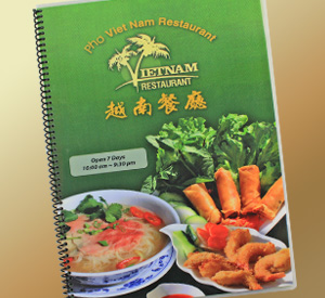 Vietnamese Menu